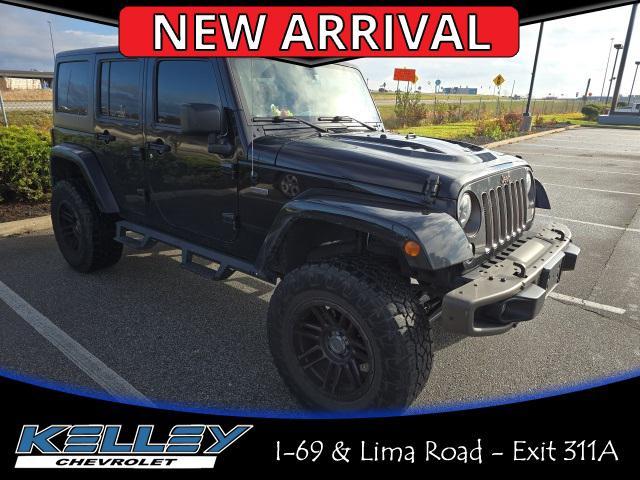 used 2016 Jeep Wrangler Unlimited car, priced at $21,369