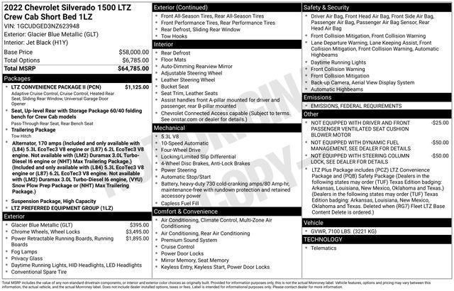 used 2022 Chevrolet Silverado 1500 car, priced at $47,289