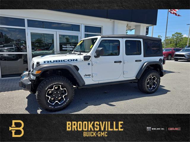 used 2022 Jeep Wrangler Unlimited 4xe car, priced at $35,888