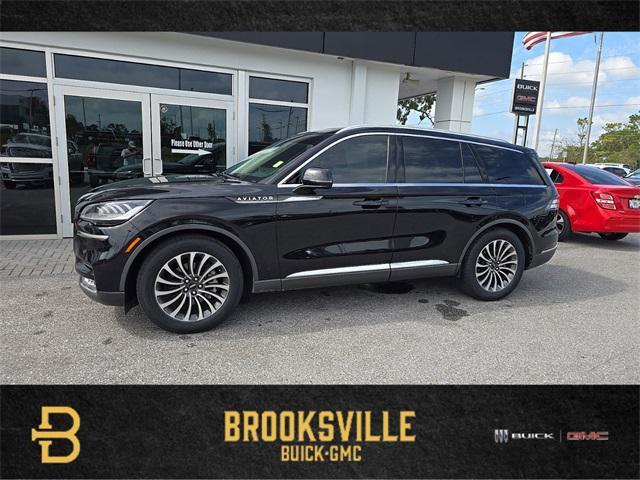 used 2021 Lincoln Aviator car, priced at $40,885