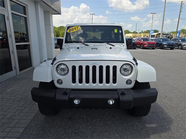 used 2017 Jeep Wrangler Unlimited car, priced at $18,447
