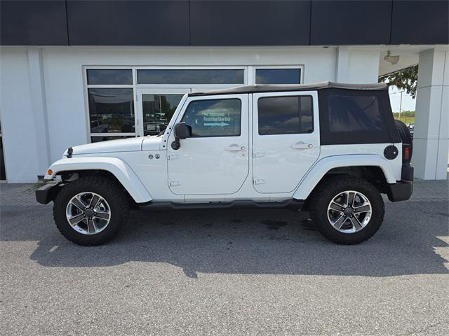 used 2017 Jeep Wrangler Unlimited car, priced at $18,447