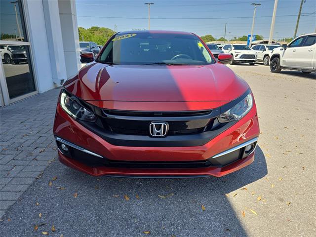 used 2021 Honda Civic car, priced at $23,450