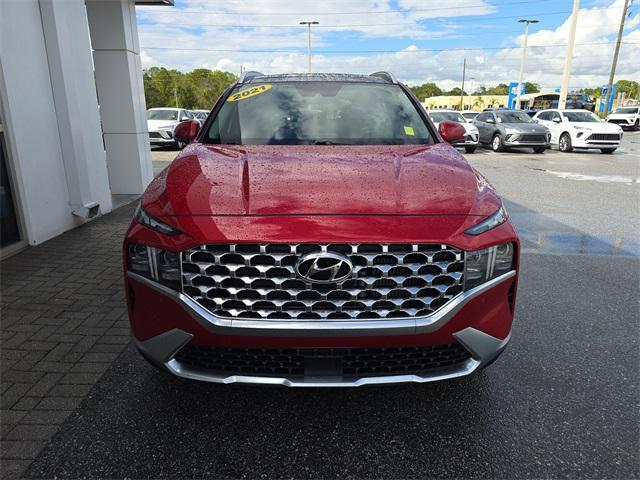 used 2021 Hyundai Santa Fe car, priced at $23,499