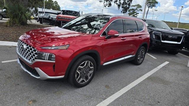 used 2021 Hyundai Santa Fe car, priced at $24,488