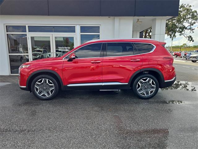 used 2021 Hyundai Santa Fe car, priced at $23,499