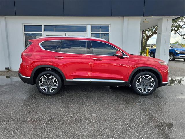 used 2021 Hyundai Santa Fe car, priced at $23,499