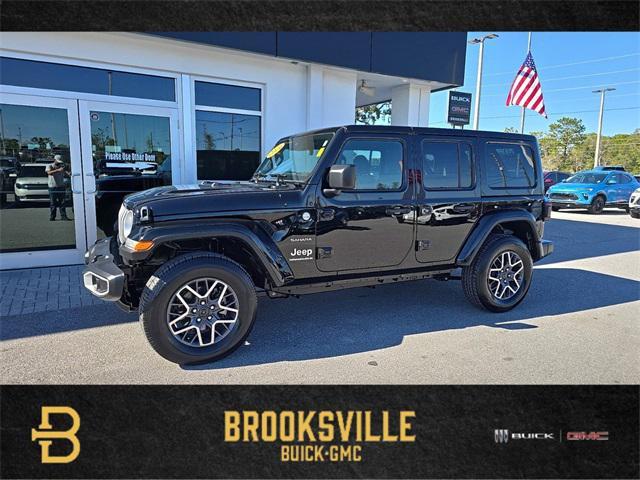 used 2024 Jeep Wrangler car, priced at $37,499