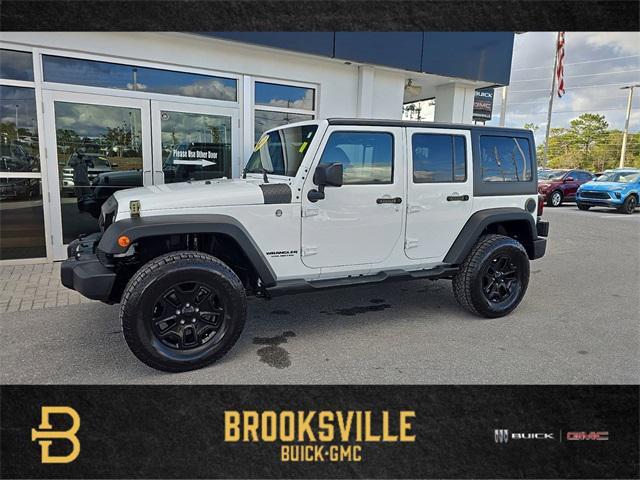 used 2017 Jeep Wrangler Unlimited car, priced at $17,787