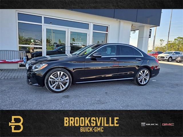 used 2018 Mercedes-Benz C-Class car, priced at $18,750