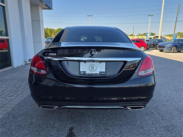 used 2018 Mercedes-Benz C-Class car, priced at $17,997