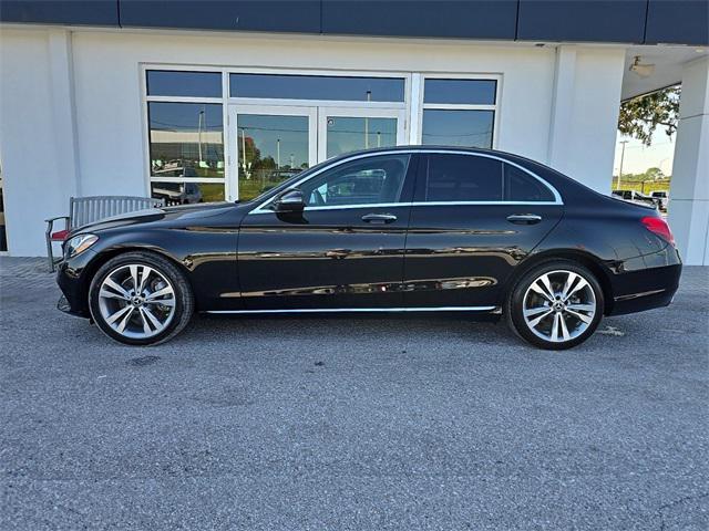 used 2018 Mercedes-Benz C-Class car, priced at $17,997