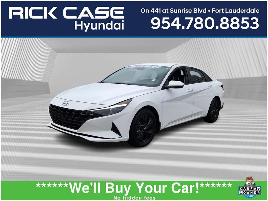 used 2022 Hyundai Elantra HEV car, priced at $17,999