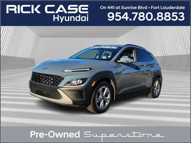 used 2022 Hyundai Kona car, priced at $18,299