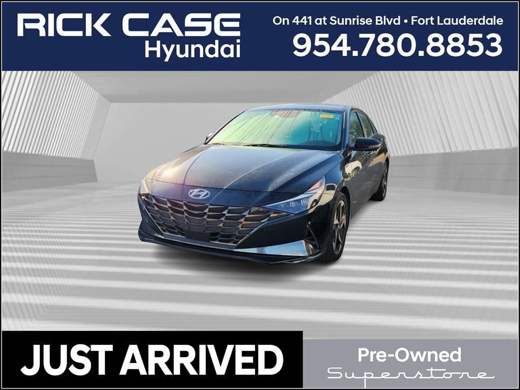 used 2022 Hyundai Elantra HEV car, priced at $20,499