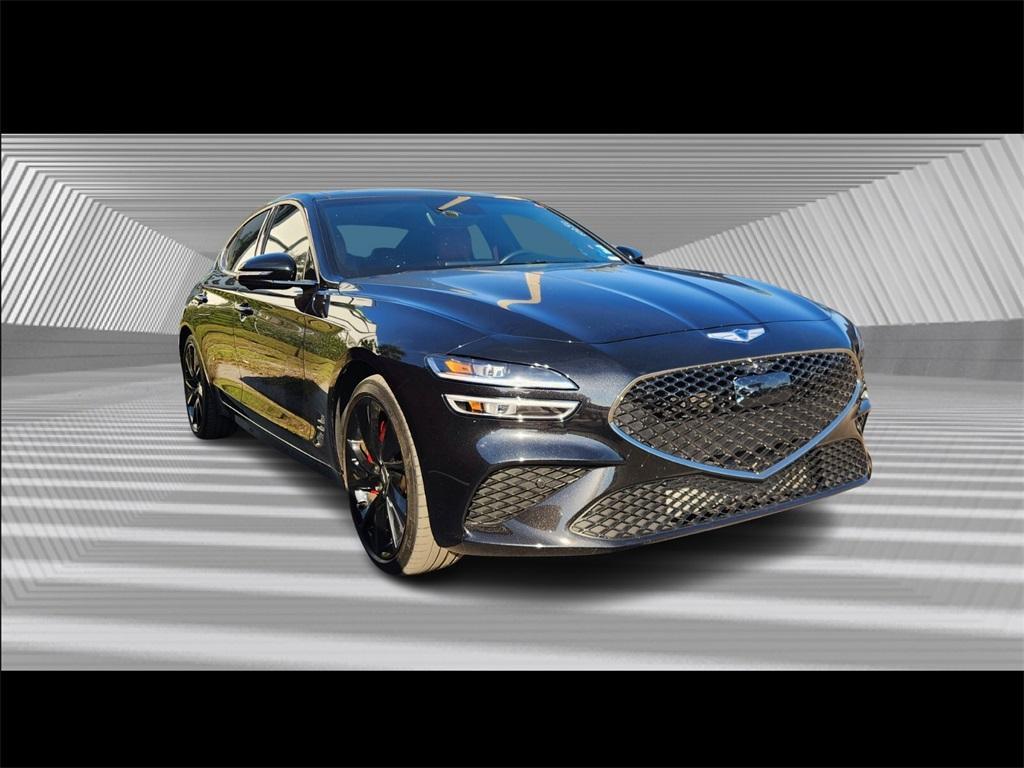 used 2023 Genesis G70 car, priced at $38,499