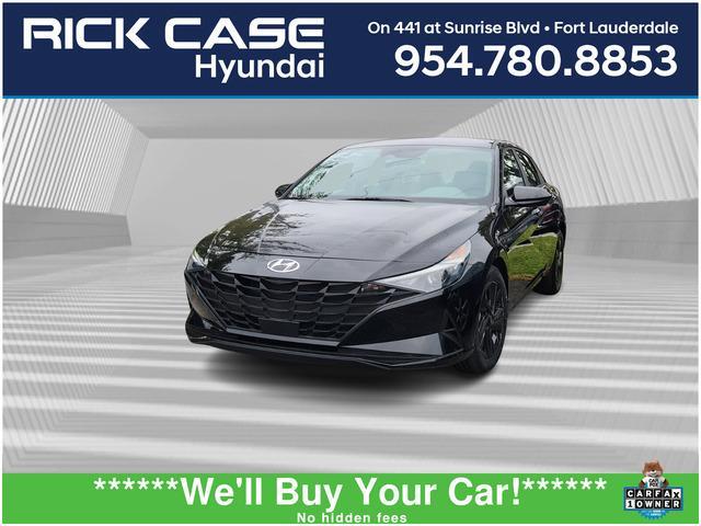 used 2022 Hyundai Elantra car, priced at $17,599