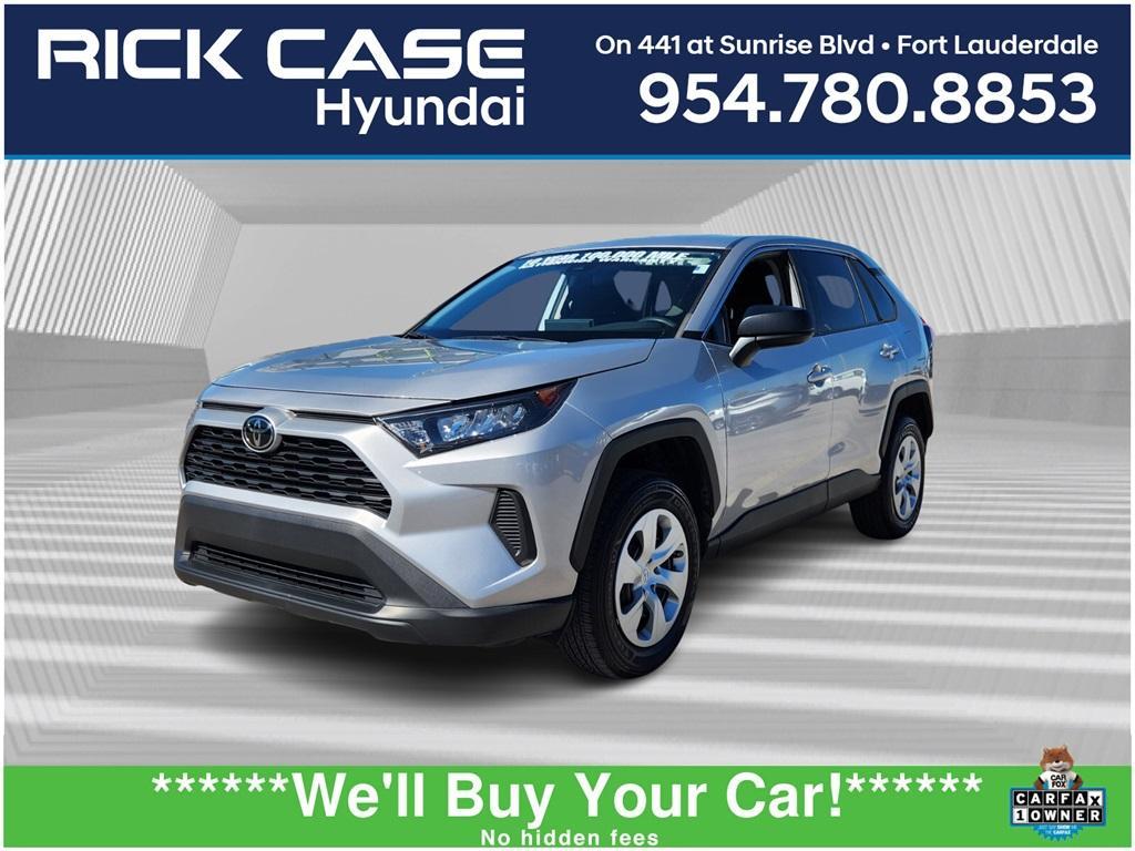 used 2022 Toyota RAV4 car, priced at $24,999