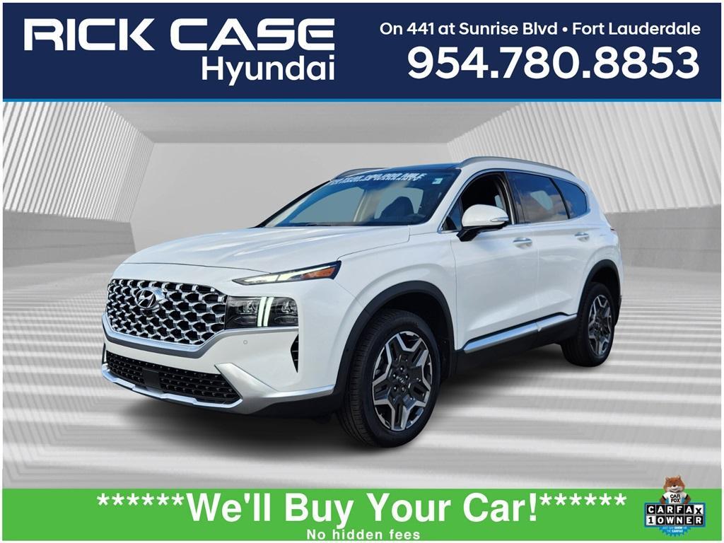 used 2022 Hyundai Santa Fe HEV car, priced at $28,599