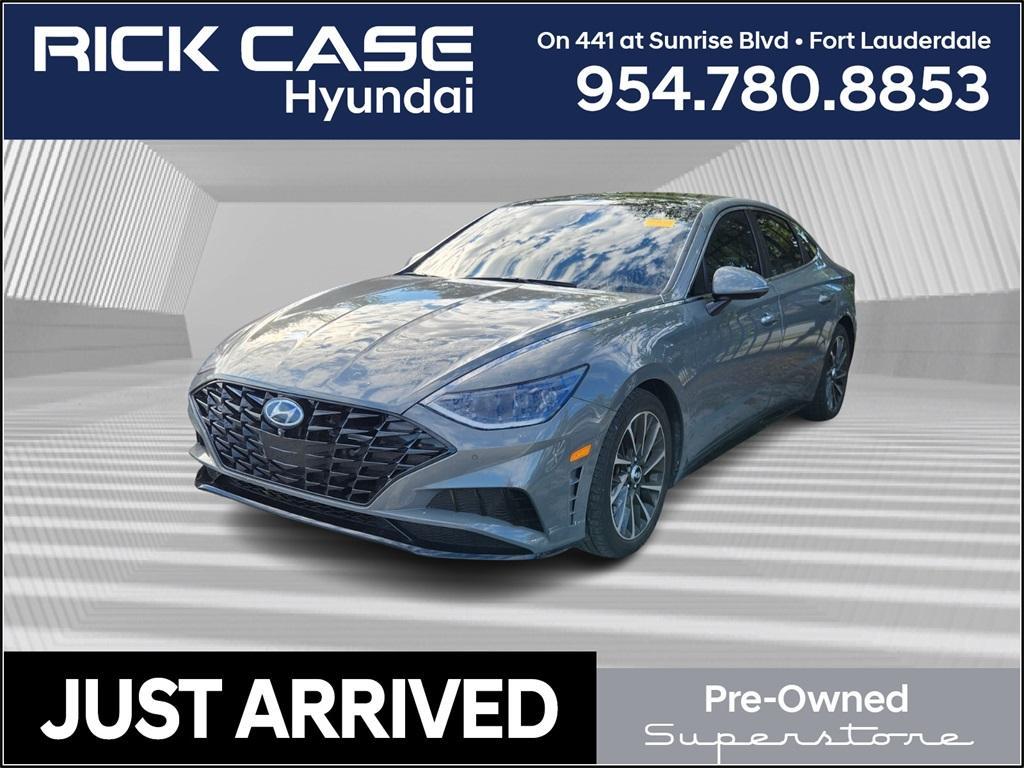 used 2021 Hyundai Sonata car, priced at $20,299