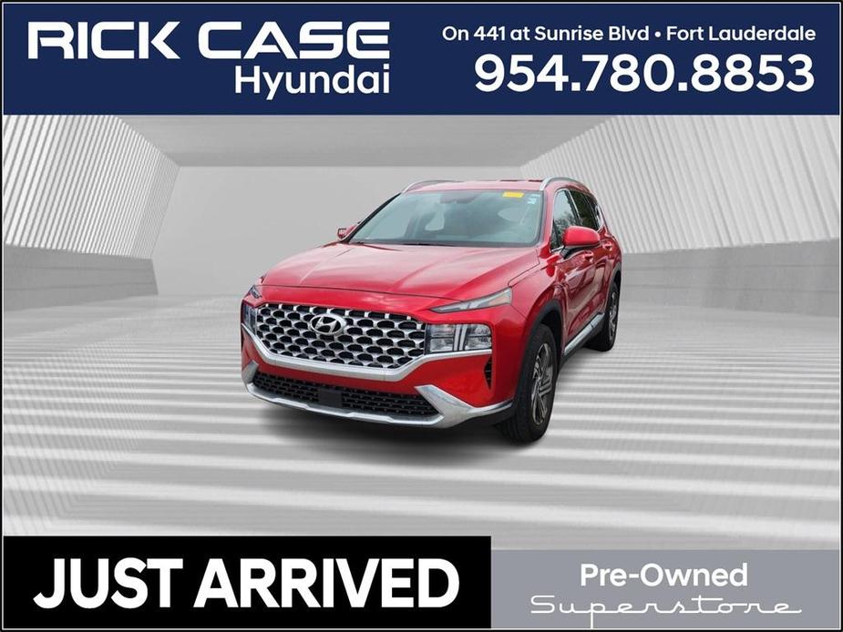used 2022 Hyundai Santa Fe car, priced at $22,740