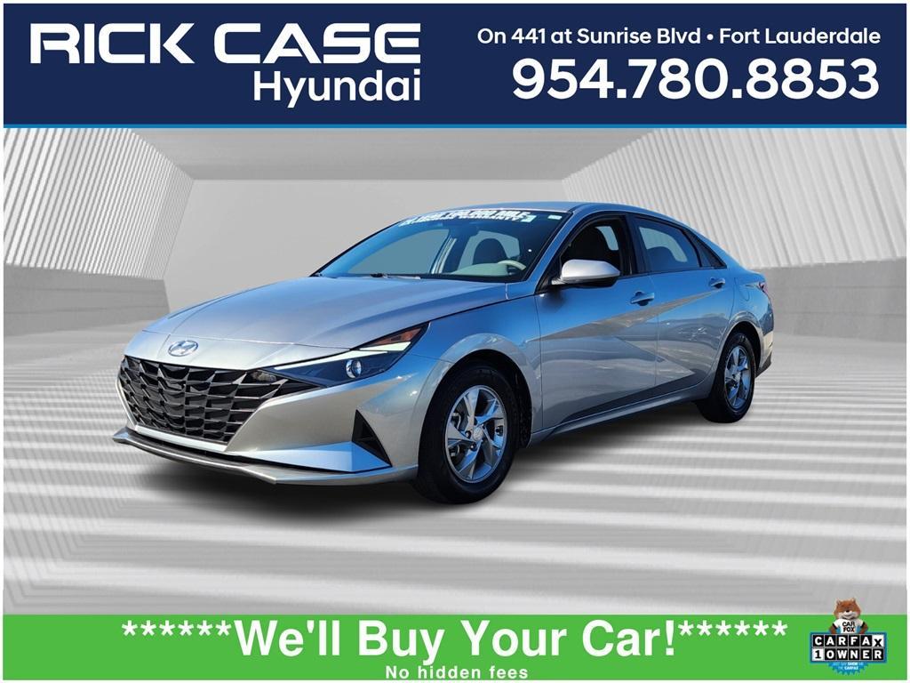 used 2022 Hyundai Elantra car, priced at $17,999