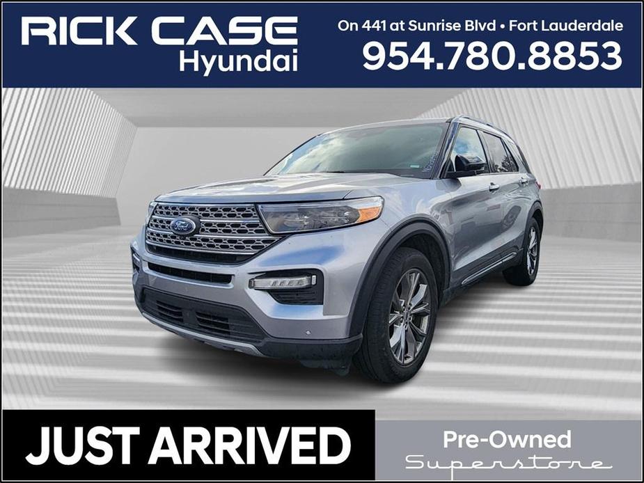 used 2022 Ford Explorer car, priced at $27,599