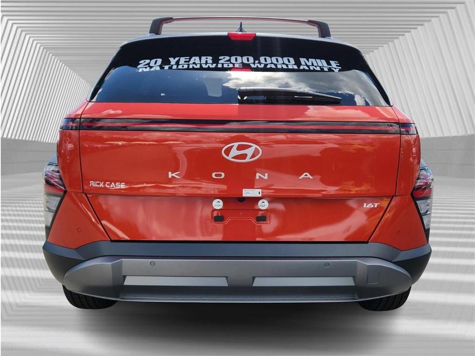 new 2025 Hyundai Kona car, priced at $34,599