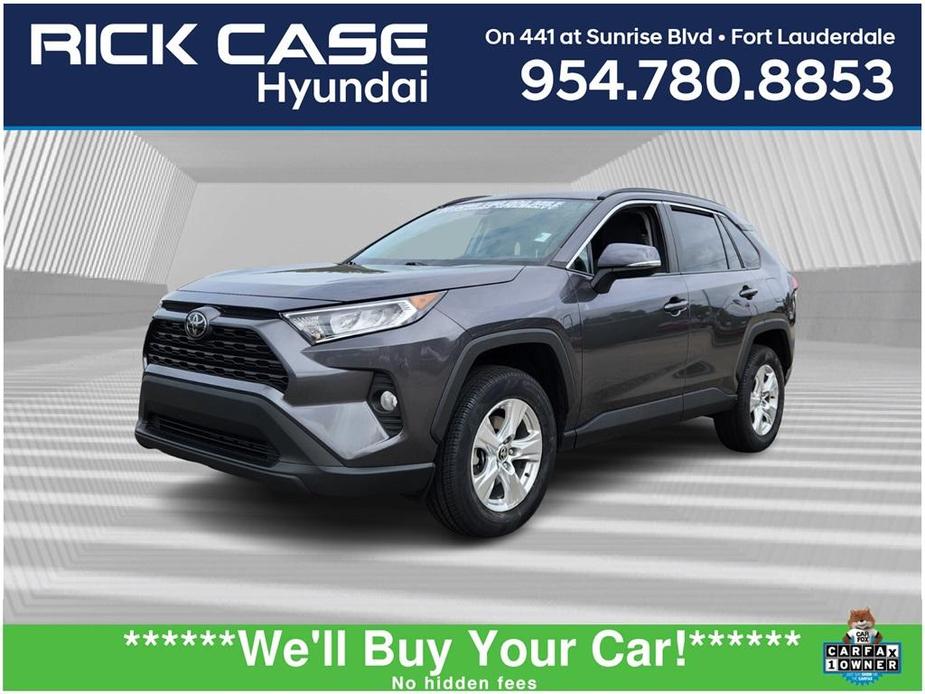 used 2021 Toyota RAV4 car, priced at $22,999