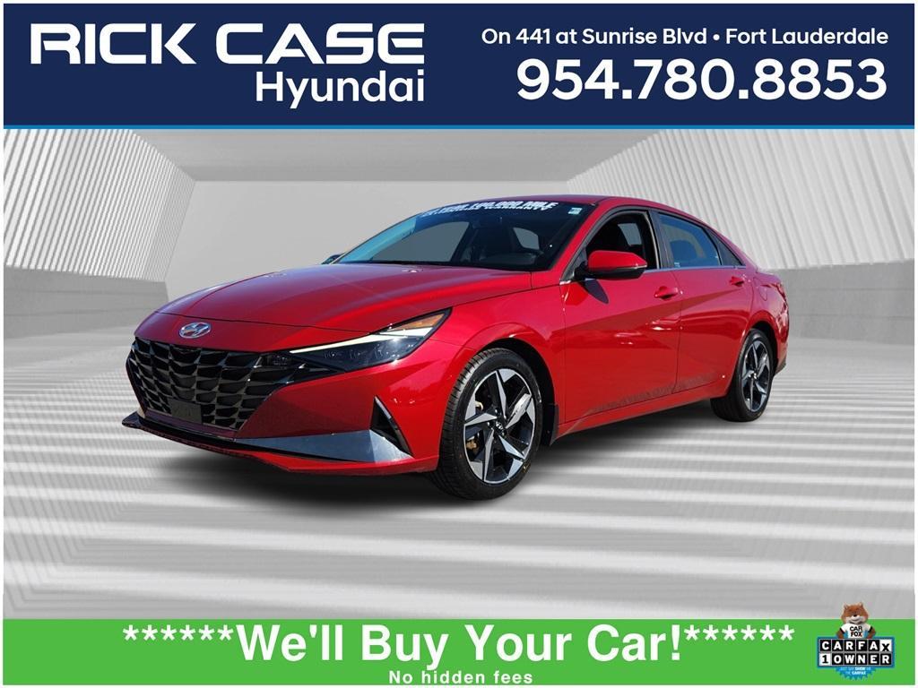 used 2022 Hyundai Elantra car, priced at $19,299