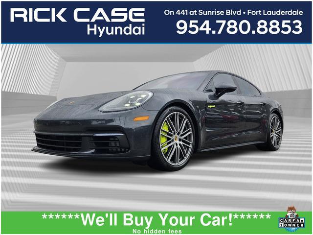 used 2018 Porsche Panamera e-Hybrid car, priced at $53,999