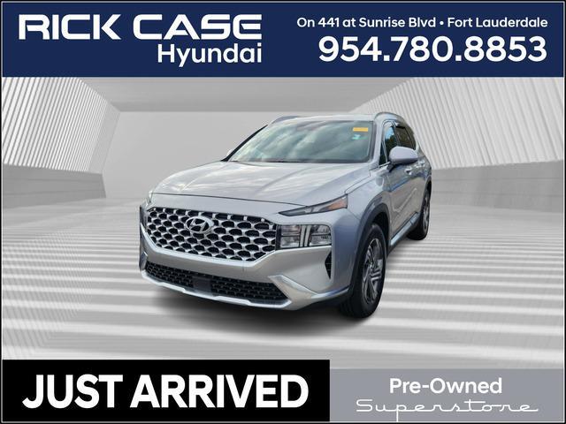 used 2021 Hyundai Santa Fe car, priced at $20,799