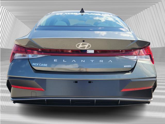 new 2025 Hyundai Elantra HEV car, priced at $31,125