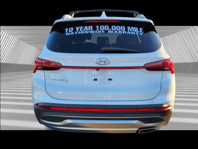 used 2021 Hyundai Santa Fe car, priced at $19,999