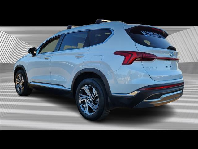 used 2021 Hyundai Santa Fe car, priced at $19,999