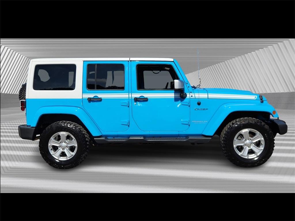 used 2017 Jeep Wrangler Unlimited car, priced at $22,599