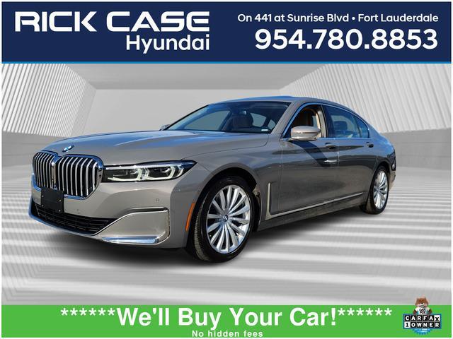 used 2022 BMW 740 car, priced at $39,999