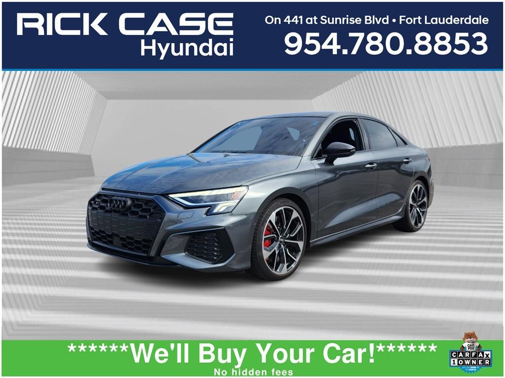 used 2023 Audi S3 car, priced at $36,999