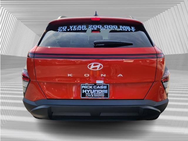 new 2025 Hyundai Kona car, priced at $30,099