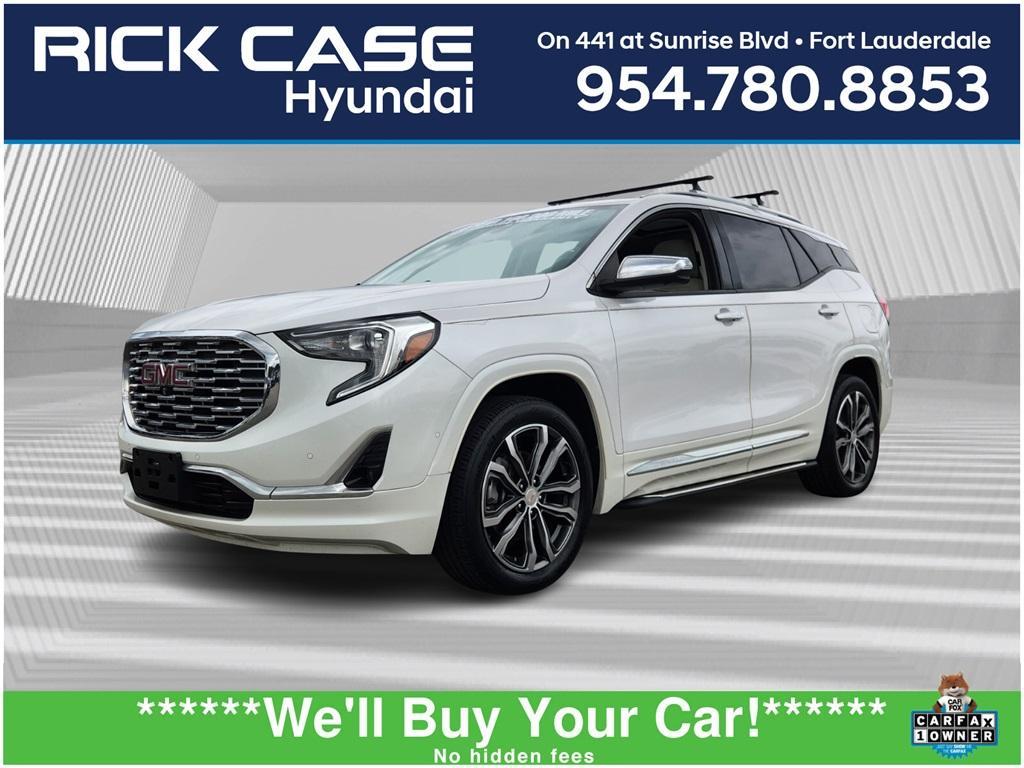 used 2020 GMC Terrain car, priced at $24,999