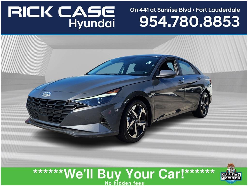 used 2023 Hyundai Elantra car, priced at $17,999