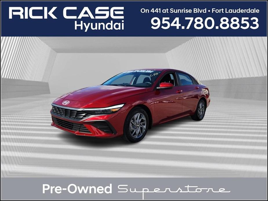 used 2024 Hyundai Elantra car, priced at $19,999