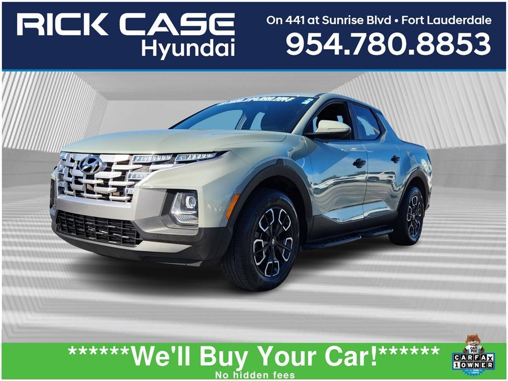 used 2022 Hyundai Santa Cruz car, priced at $21,599