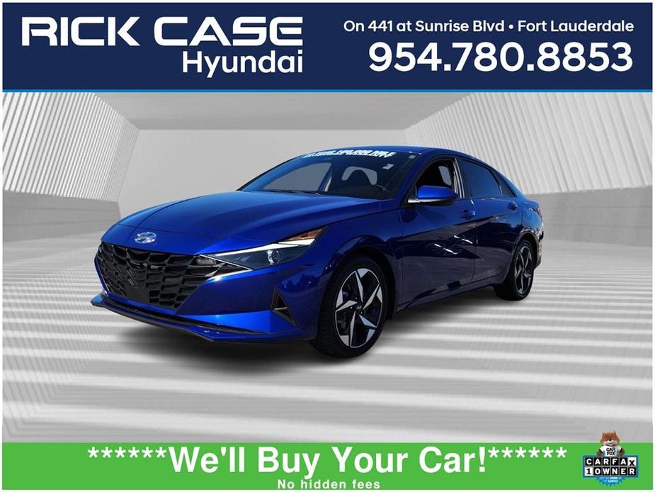 used 2023 Hyundai Elantra car, priced at $17,999