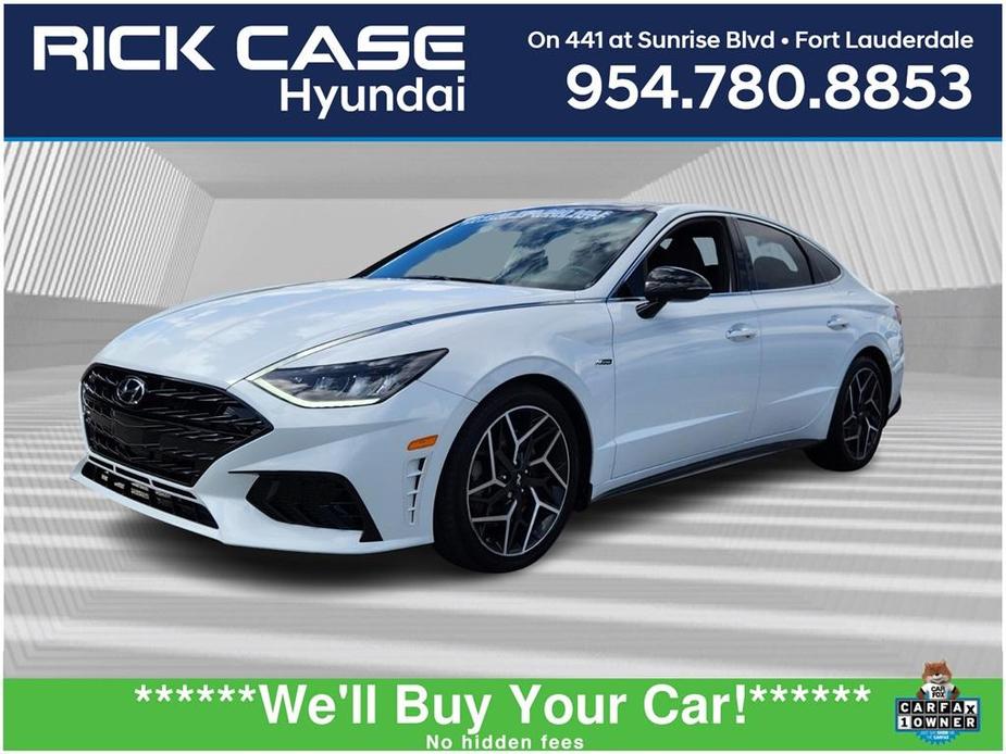 used 2022 Hyundai Sonata car, priced at $23,999