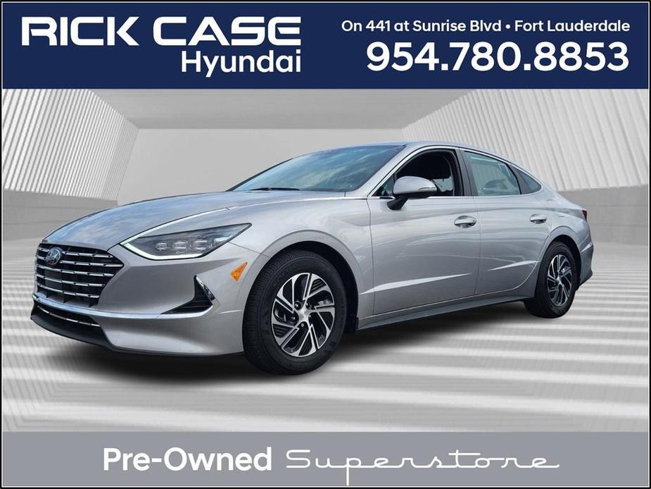 used 2023 Hyundai Sonata Hybrid car, priced at $24,599