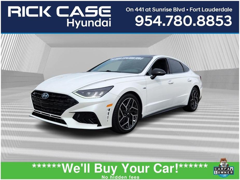 used 2022 Hyundai Sonata car, priced at $24,299