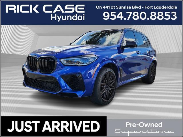 used 2021 BMW X5 M car, priced at $65,999