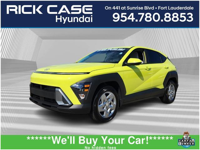 used 2025 Hyundai Kona car, priced at $23,491