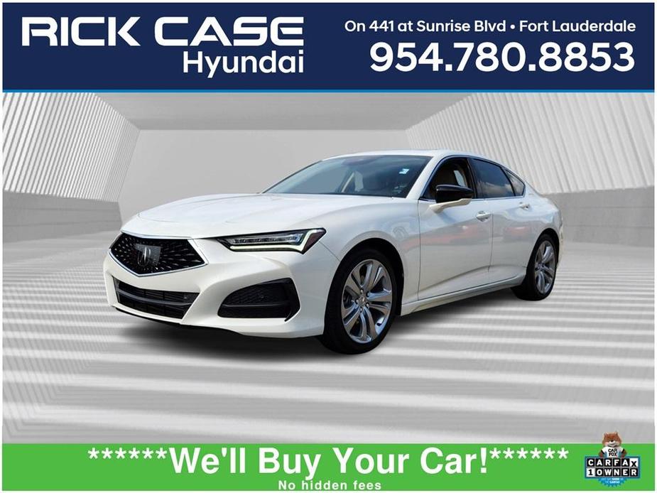 used 2021 Acura TLX car, priced at $26,997